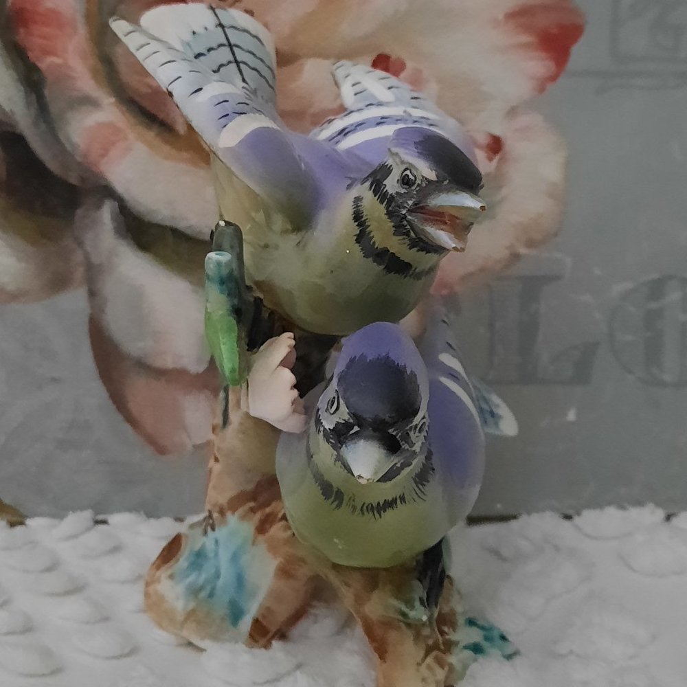 Vintage 1956 - Bluejay figurine Signed & dated